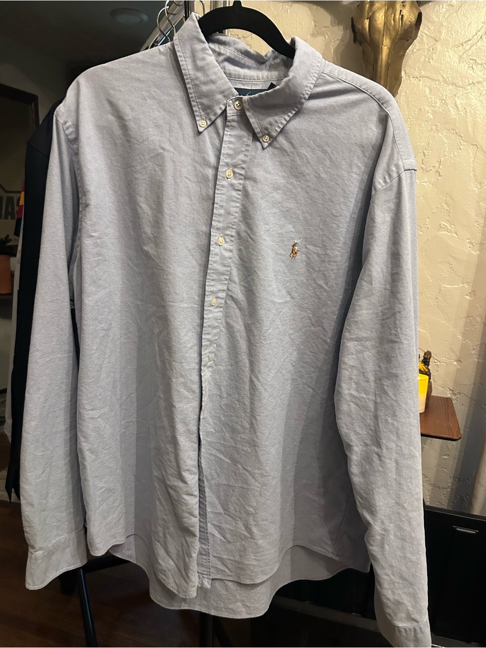 Ralph Lauren Light Blue Long-Sleeve Button-Down Shirt
